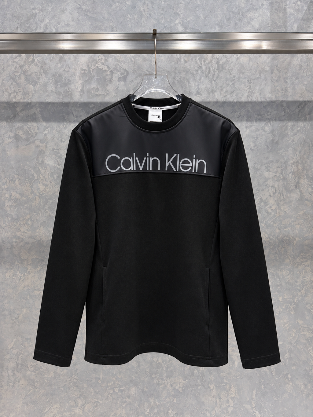 CK01 Cepli Siyah Sweatshirt