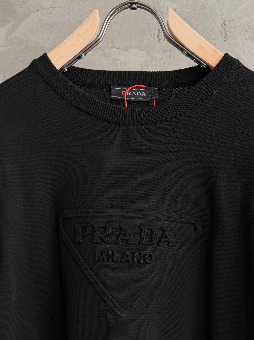 P05 Prada Plus triko siyah tshirt