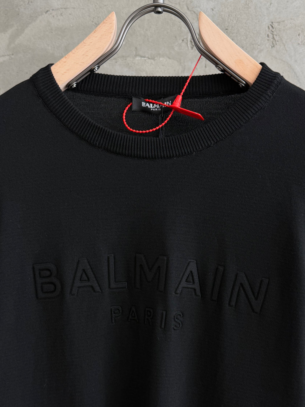Balmaın02 Plus triko siyah tshirt