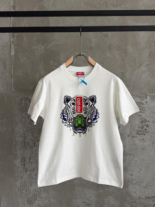 K01 Kenzo Tiger beyaz tshirt