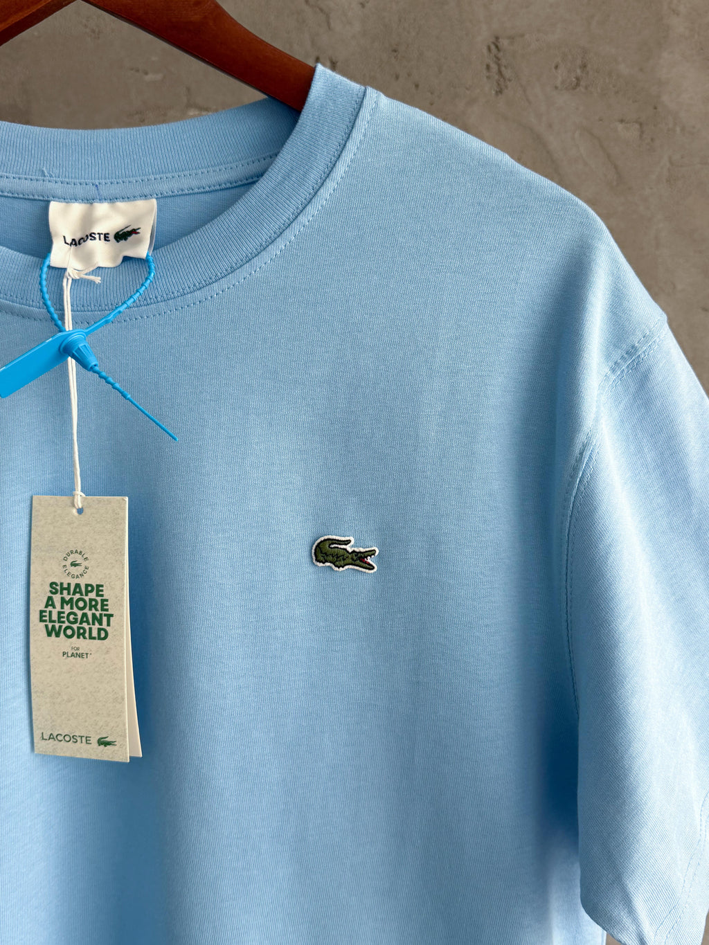 L01 Lacoste Premium mavi tshirt