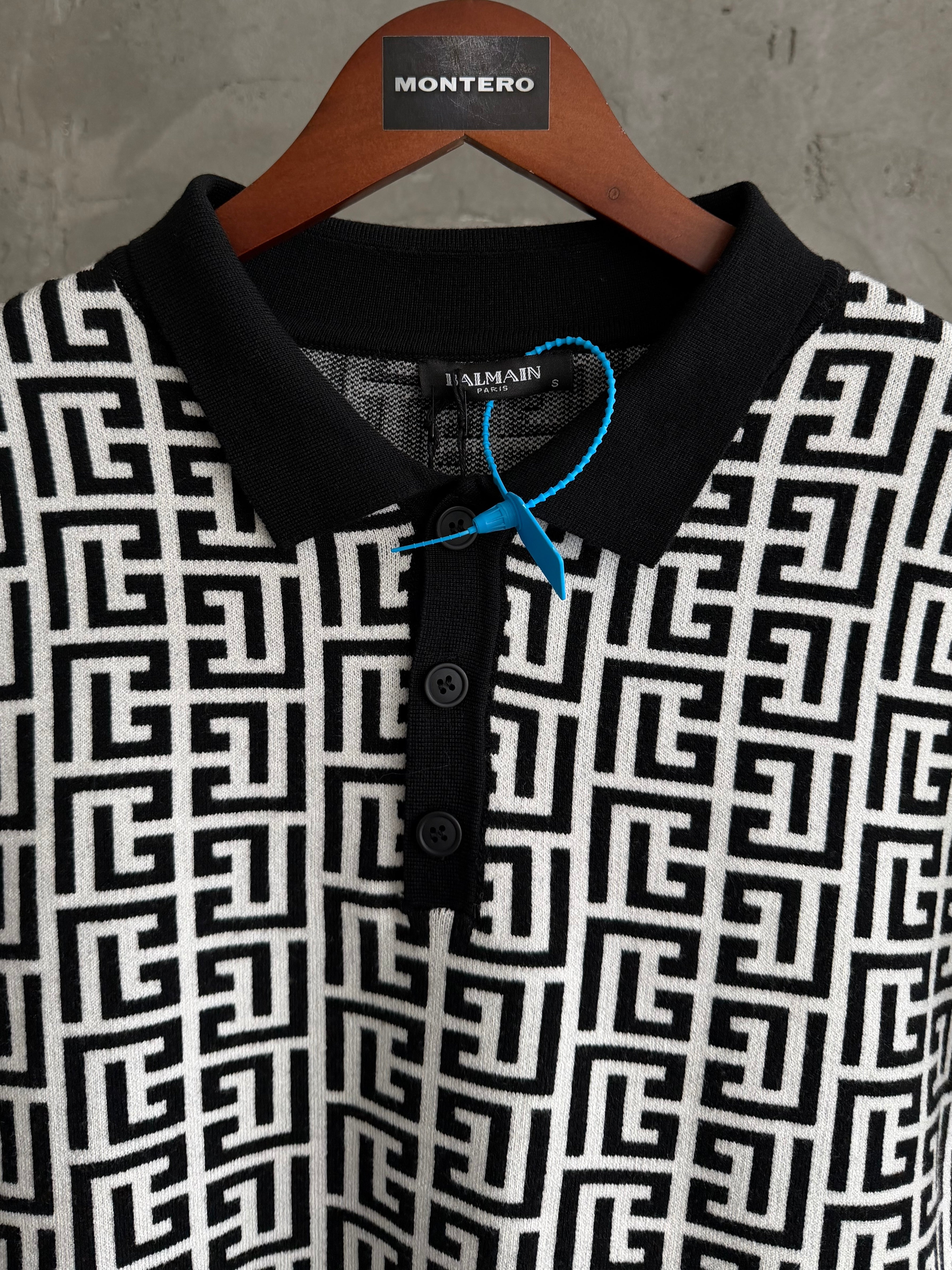 Balmaın01 triko siyah tshirt