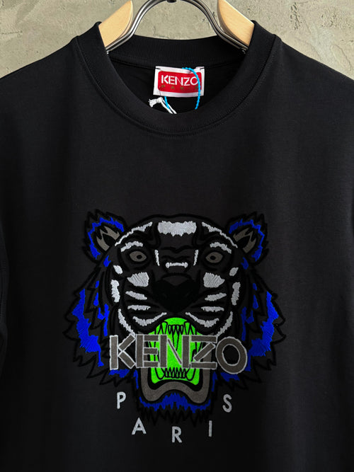 K01 Kenzo Tiger siyah tshirt