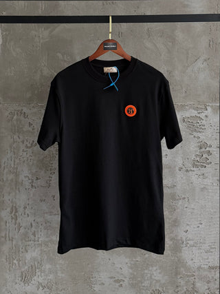 H04 Hermes Plus siyah tshirt