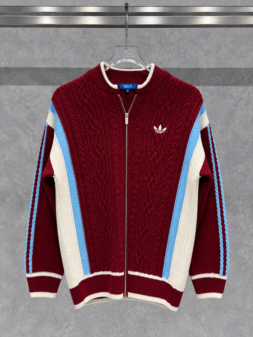 ADS01 Premium Bordo Hırka