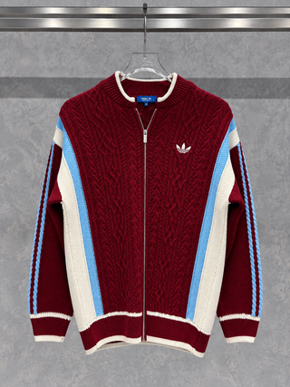 ADS01 Premium Bordo Hırka