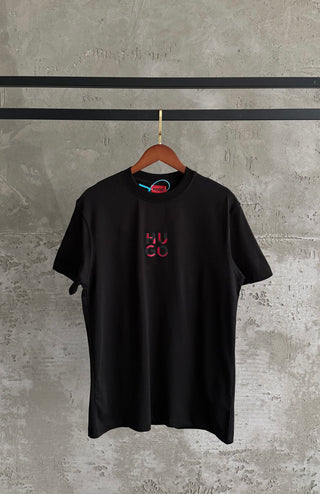 Hugo02 Premium siyah tshirt