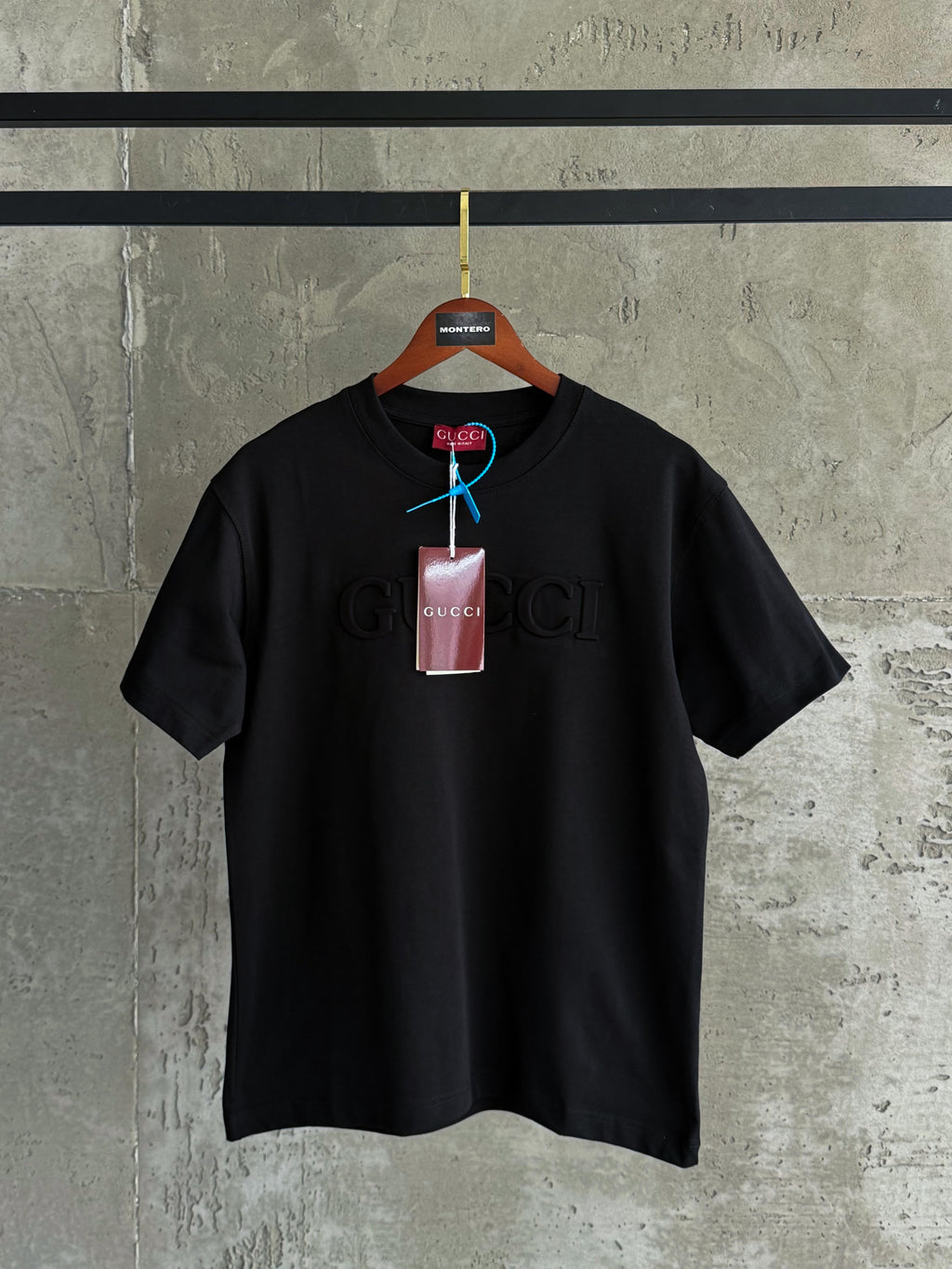 GC01 Gucci Plus siyah tshirt