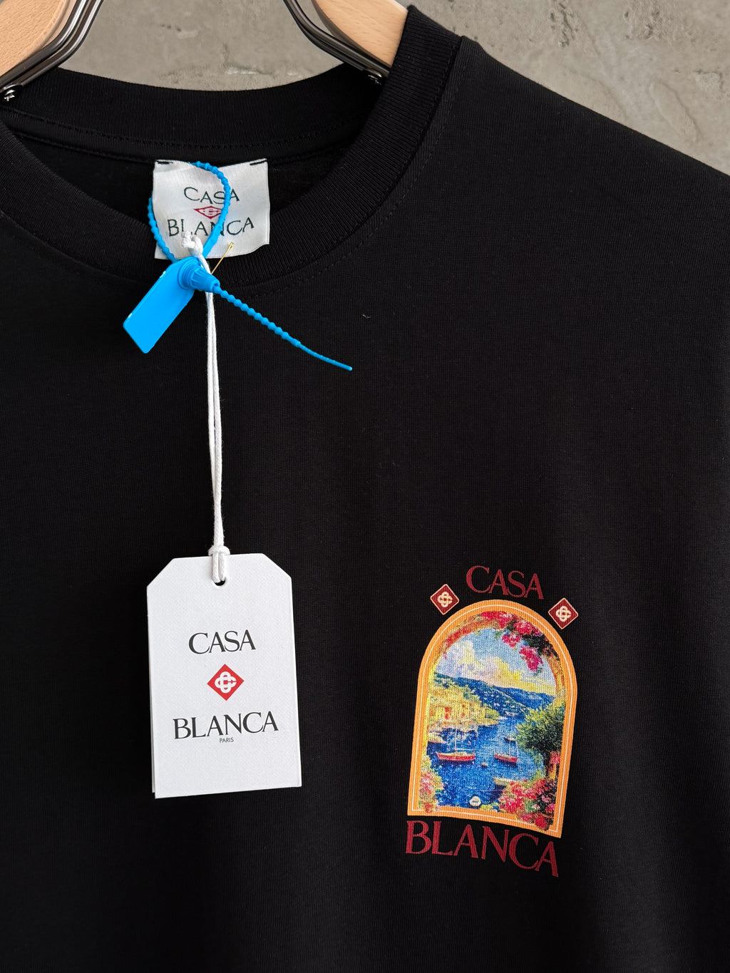 CB01 Casa Blanca Summer siyah tshirt