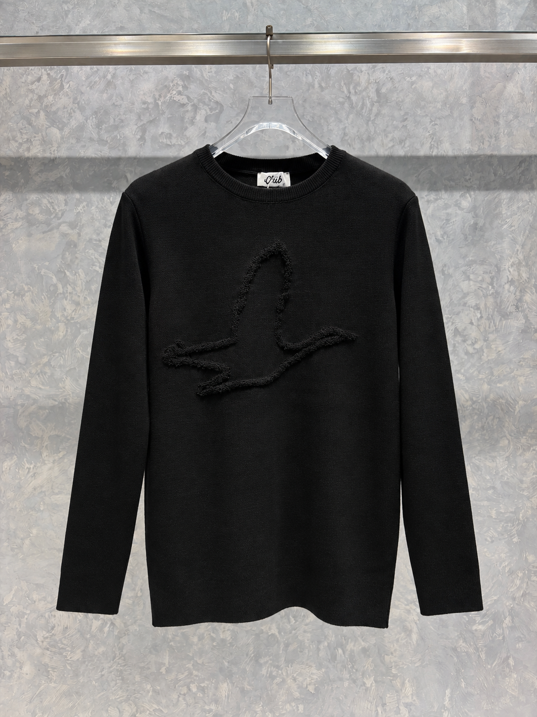 BYMN03 Bird Siyah Sweatshirt