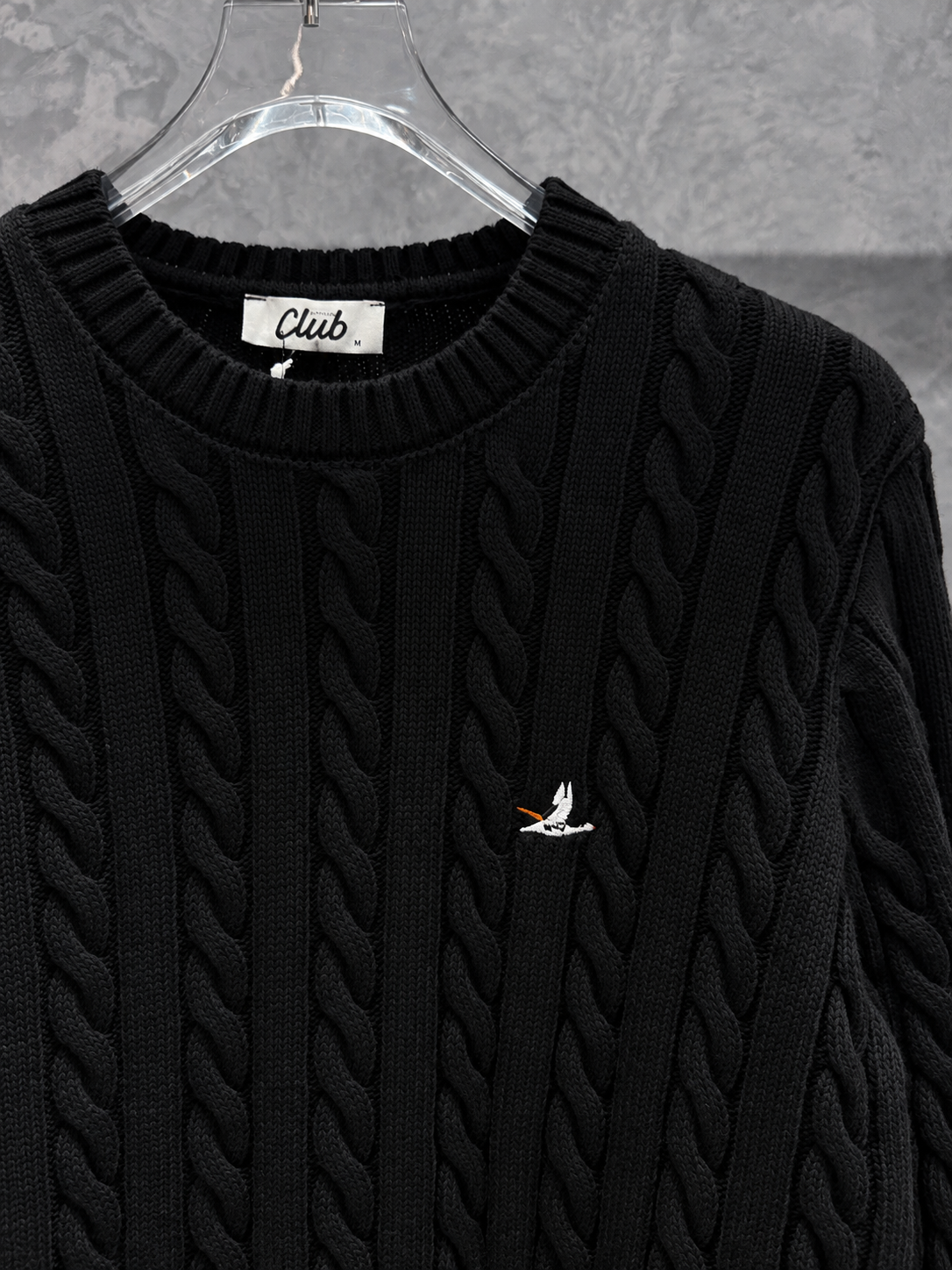 BYMN04 Klasik Siyah Kazak